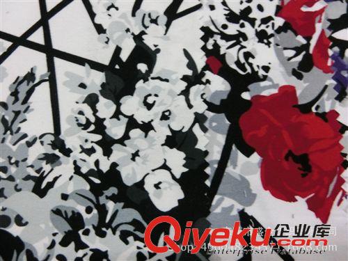 全棉/印花 SQ159# 全棉彈力斜紋印花面料 彈力小斜紋印花面料 彈力布印花布原始圖片2