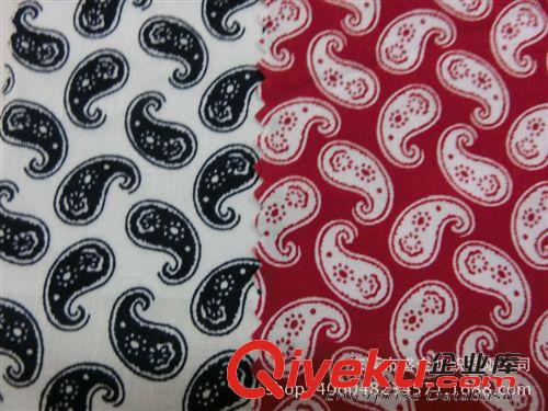 全棉/印花 SQ019#供應全棉復古腰果花平紋印花布 鞋帽 襯衫面料原始圖片3