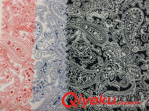 全棉/印花 SQ022# 現貨供應印花布 全棉腰花果活性印花 家居服裝面料原始圖片2