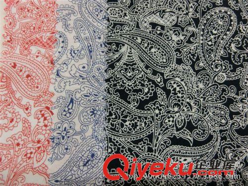 全棉/印花 SQ022# 現貨供應印花布 全棉腰花果活性印花 家居服裝面料原始圖片3