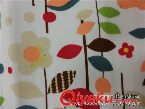 全棉/印花 SQ019# 廠家直銷2015 全棉印花布 全棉小翠花印花 服裝面料