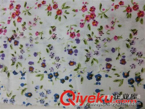 全棉/印花 SQ019# 廠家直銷2015 全棉印花布 全棉小翠花印花 服裝面料原始圖片2