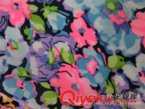 雪紡 SQ067#現貨75D復合絲雪紡小碎花印花布面料 日韓風原始圖片3