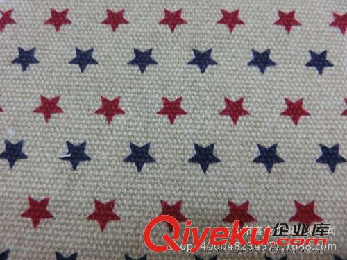 帆布 SQ120#廠家直銷12安全棉印花帆布 米字印花帆布箱包鞋材面料