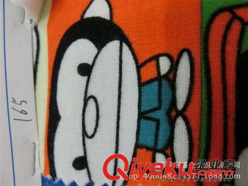 不倒絨/印花 SQ014#廠家直銷不倒絨玩具布料不倒絨現(xiàn)貨卡通布料全棉打底褲面料原始圖片3