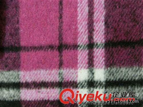 呢料 SQ018#廠家直銷 2014秋冬新款彩色格子粗紡格子毛呢 服裝面料