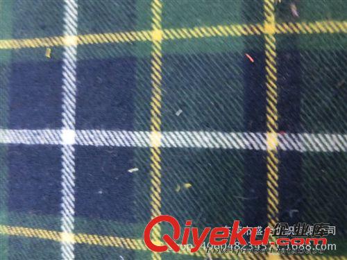 格子布 SQ024#   16支全棉色織磨毛格子面料 秋冬季色織襯衫格子面料原始圖片3