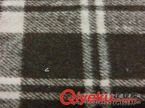 格子布 SQ018#廠家直銷 2014秋冬新款彩色格子粗紡格子毛呢 服裝面料原始圖片2