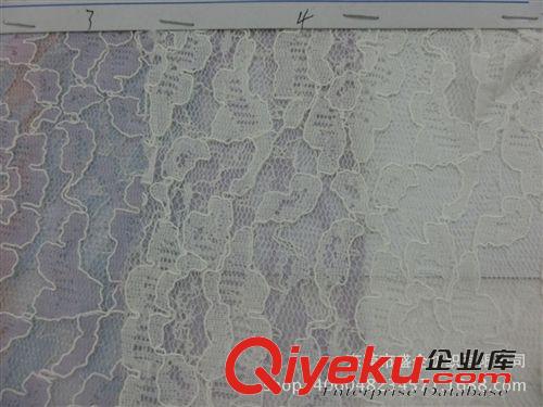 蕾絲/網布 SQ104#廠家直銷錦綸蕾絲時尚女裝面料  現貨供應原始圖片3
