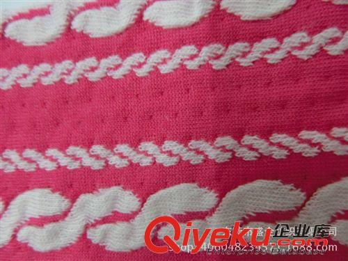 色織/提花布 SQ058#   現(xiàn)貨供應(yīng) 針織提花 時尚女裝面料 秋冬面料原始圖片3