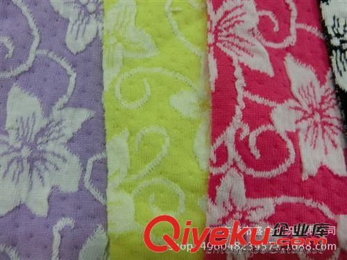 色織/提花布 SQ058#    現(xiàn)貨供應(yīng)彩色提花面料 精致提花面料 針織服裝面料原始圖片2