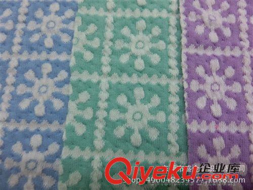 色織/提花布 SQ058#廠家直銷針織提花面料現(xiàn)貨秋冬男女裝服裝布料