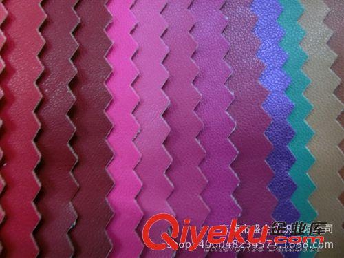 PVC皮革 SQ097#  廠家直銷2015年{zx1}款皮革面料 新款絨底荔枝紋皮革面料