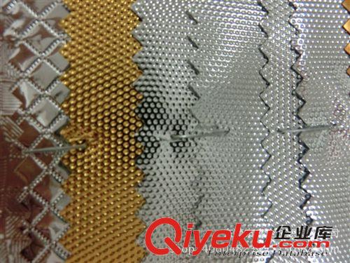 PVC皮革 sq096#鋁箔布透明底PVC/鋁膜EVA/保溫隔熱材料錫箔紙廠家直銷原始圖片3