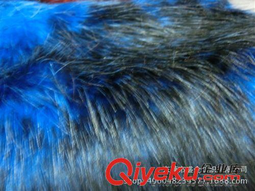 人造毛皮 SQ005#現(xiàn)貨供應(yīng)gd水貂毛染尖大毛皮 爆款皮草面料原始圖片3