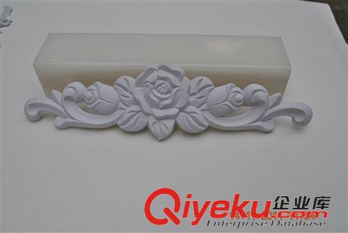 浮雕塑料角花 歐式家具塑膠配件 家具塑料花 移門塑料角花 衣柜門裝飾貼片OSH06原始圖片2