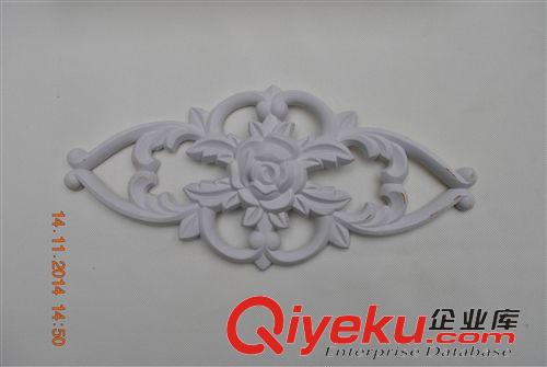 浮雕塑料角花 歐式家具裝飾花 移門腰線角花 歐式衣柜門裝飾角花  塑料OSH-003原始圖片2