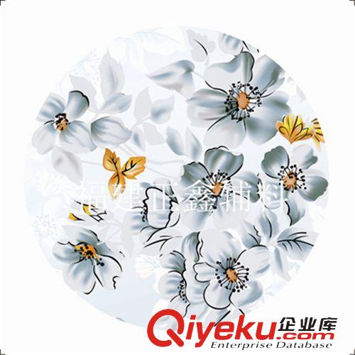 印花裝飾革 精雕移門皮革 移門腰線花 移門軟包皮革花  YHP-68 幽香荷花系列原始圖片2