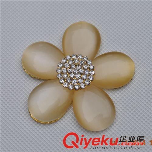 貼片鉆飾 5.8CM合金鑲鉆玫瑰花 圓形水鉆玫瑰 水晶玫瑰貼片 裝飾貼片ZS-03