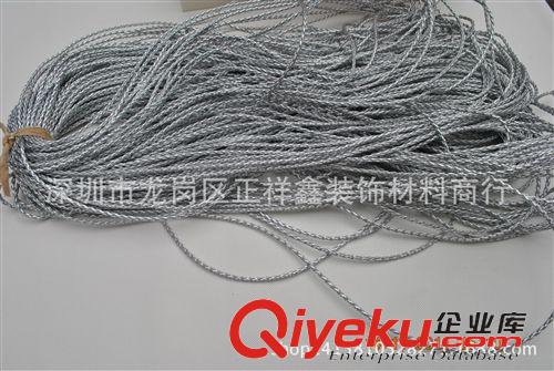 其他裝飾 皮革金線 3mm金線 金色皮革編織繩  雕刻移門金線 移門輔料原始圖片3