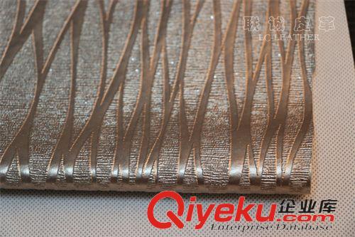 熱銷(xiāo)產(chǎn)品 2014新款 環(huán)保人造革 裝飾革 PU皮革 軟包皮料 背景墻面料