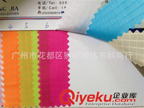 滌綸面料 現貨供應牛津布210d三分格pu防水背包面料210三分格pu涂層防水原始圖片3