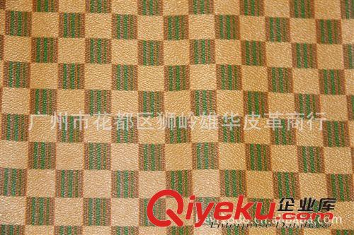 鱷魚紋。 (廠家直銷)草席紋壓紋PU\PVC\人造革\合成革,適用于箱包\鞋材原始圖片2