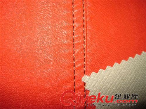 PU服裝面料 供應精品PU假皮 gd人造皮 PU PVC服裝革（圖）原始圖片3