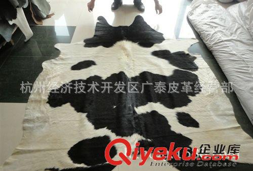 奶牛皮 專業(yè)加工 奶牛皮 黃白花紋牛皮皮革 zp皮革 可按要求定做原始圖片3