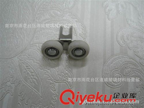 移門配件 生產(chǎn)供應(yīng)白色608+壓軸移門滑輪  移門緩沖阻尼系列滑輪原始圖片3