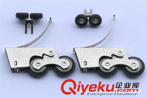其他 移門滑輪 推拉門滑輪 黑色雙輪A+壓軸原始圖片3