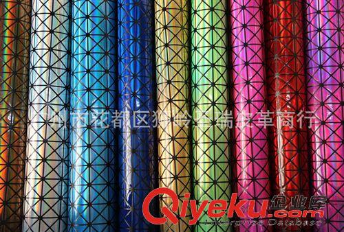 新品上市 廠家直銷批發(fā) {zx1}上市鐳射菱形鏡面箱包手袋皮革 SR-6619原始圖片3