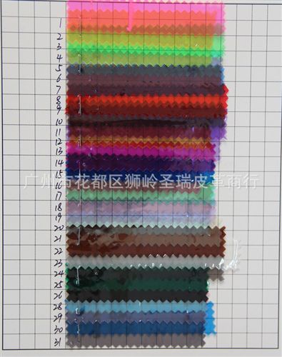 磨沙果凍皮革 廠家直銷批發(fā) 新款優(yōu)質(zhì)有色透明0.3原始圖片2