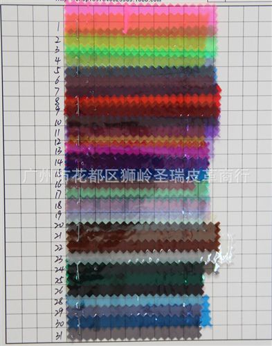 磨沙果凍皮革 廠家直銷批發(fā) 新款優(yōu)質(zhì)有色透明0.3原始圖片3