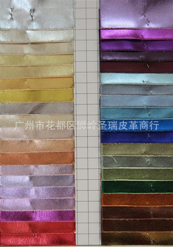 金屬61紋皮革 廠家直銷批發(fā) 江蘇新款箱包手袋皮革金屬61紋原始圖片3