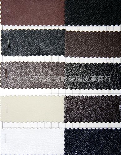 荔枝紋超纖皮革 廠家直銷(xiāo)批發(fā) 爆款箱包手袋料荔枝紋革荔枝紋超纖 SR-14218原始圖片3