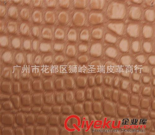 鏡面石頭紋皮革 廠家直銷 新款上市亮面石頭紋SR-126江蘇箱包PU革原始圖片3