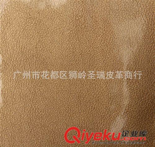鏡面荔枝紋皮革 廠家熱銷爆款 水晶荔枝紋皮革 可定制 SR-125原始圖片3