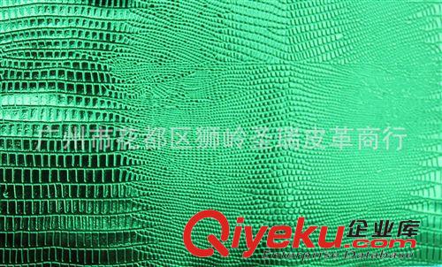 金屬蜥蜴紋皮革 廠家直銷(xiāo) 江蘇優(yōu)質(zhì)箱包皮革金屬蜥蜴紋SR-9521原始圖片3