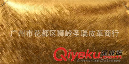 金屬十字紋皮革 廠家批發供應江蘇 金屬十字紋手袋料PU革 SR-2015原始圖片3