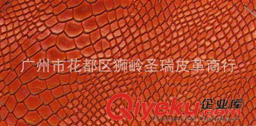 蛇紋皮革 廠家直銷 燙金蛇紋皮革 蛇紋人造皮革 蛇紋箱包手袋皮革SR-066原始圖片3