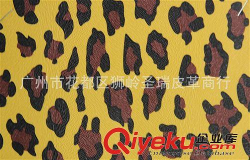 豹紋皮革 廠家直銷批發(fā) 新款優(yōu)質(zhì)箱包手袋豹紋皮革豹紋SR-1637原始圖片3