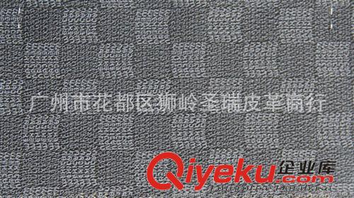 沙發荔枝紋皮革 廠家直銷批發 新款gd沙發革 沙發格子紋SR-634原始圖片3