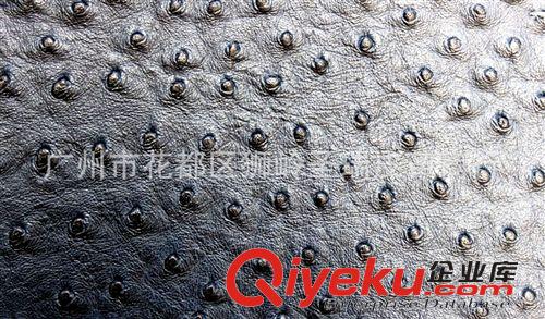 鴕鳥紋皮革 廠家直銷 鴕鳥紋pu皮革 手袋鴕鳥紋皮革SRB-3119原始圖片3