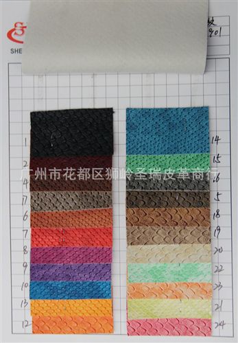 【更多產(chǎn)品】 廠家直銷 蛇紋箱包手袋皮革 蛇紋 油皮蛇紋皮革 SR-901原始圖片2