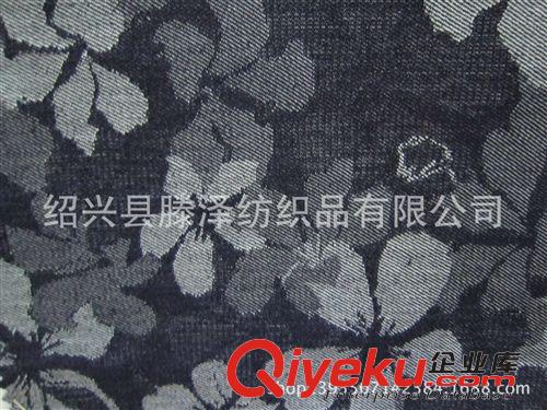 牛仔面料 【廠家直銷】全棉彈力提花牛仔面料   梅花圖形真牛仔面料