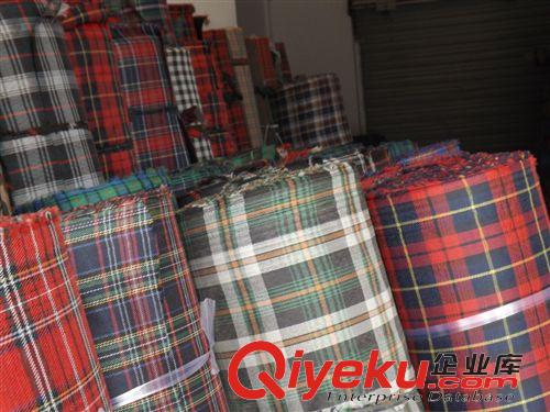 格子料 現貨供應蘇格蘭 格子PE箱包布 格子牛津布  PE格子布料原始圖片2