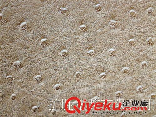 動物紋系列 廠家直銷PU人造革、鴕鳥紋/金銀 仿棉絨動物紋皮革