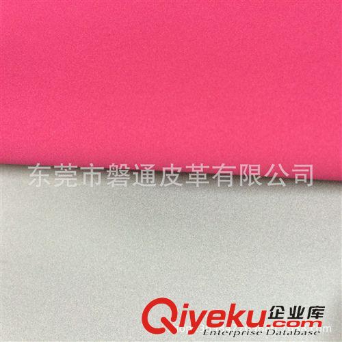 超纖 皮革工廠直銷沙灘拖專用PU 皮革原始圖片2