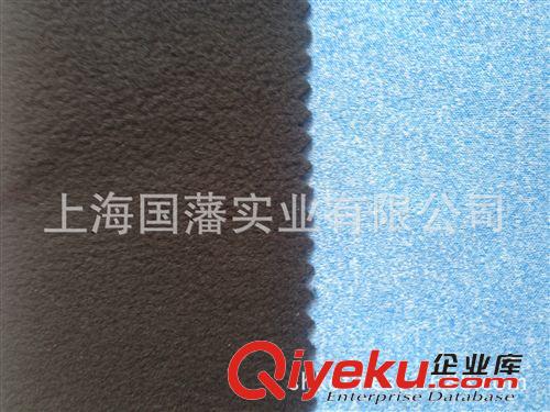復合面料 陽離子針織雙面布復合搖粒絨夾TPU防水透濕膜原始圖片3